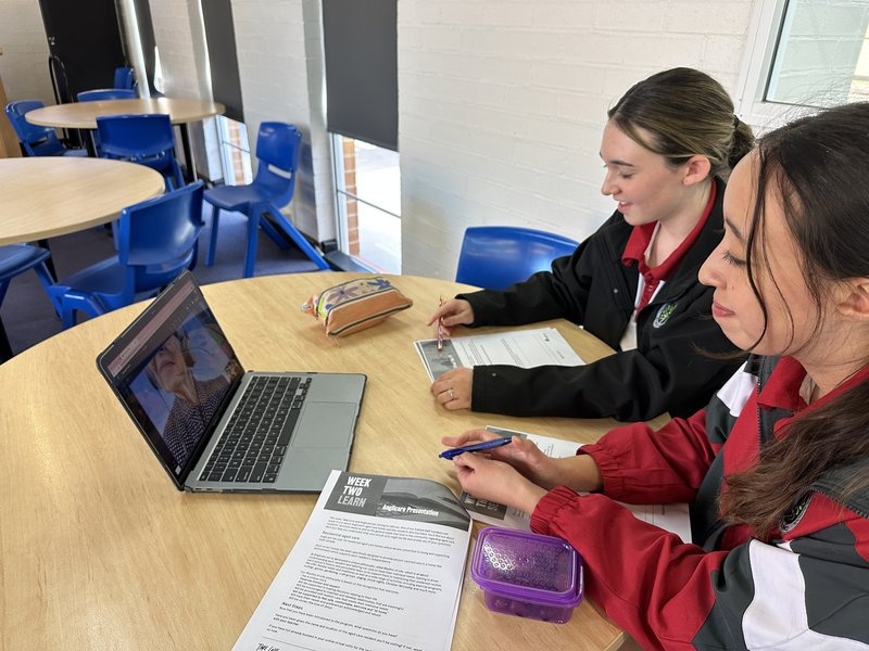 Year 9 Visits The Retirement Home – Virtually!