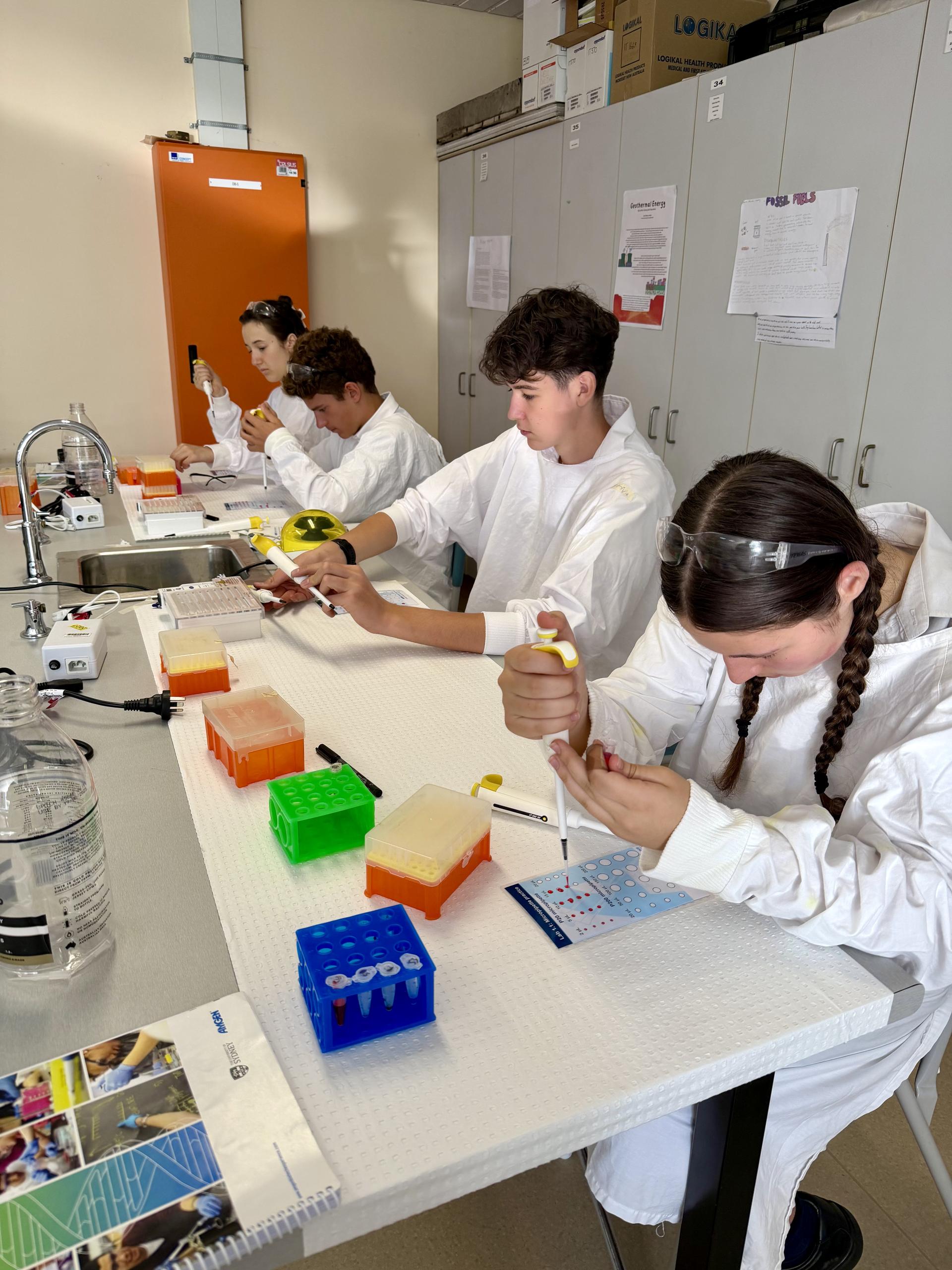 DNA, Genes and Glowing Bacteria: Year 12 Biology Takes on Real-World Biotech