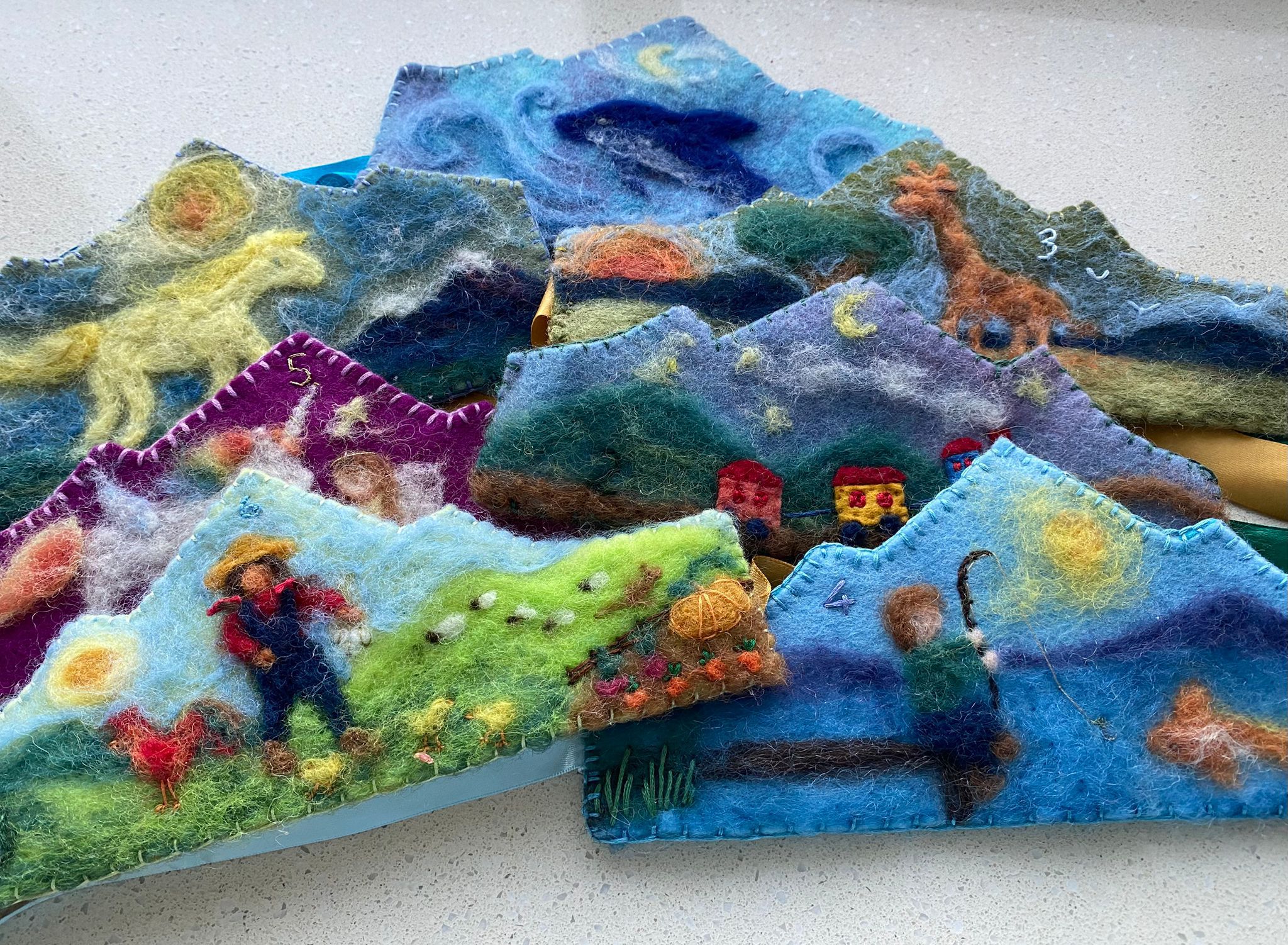 Parent Craft - Needle Felted Crowns