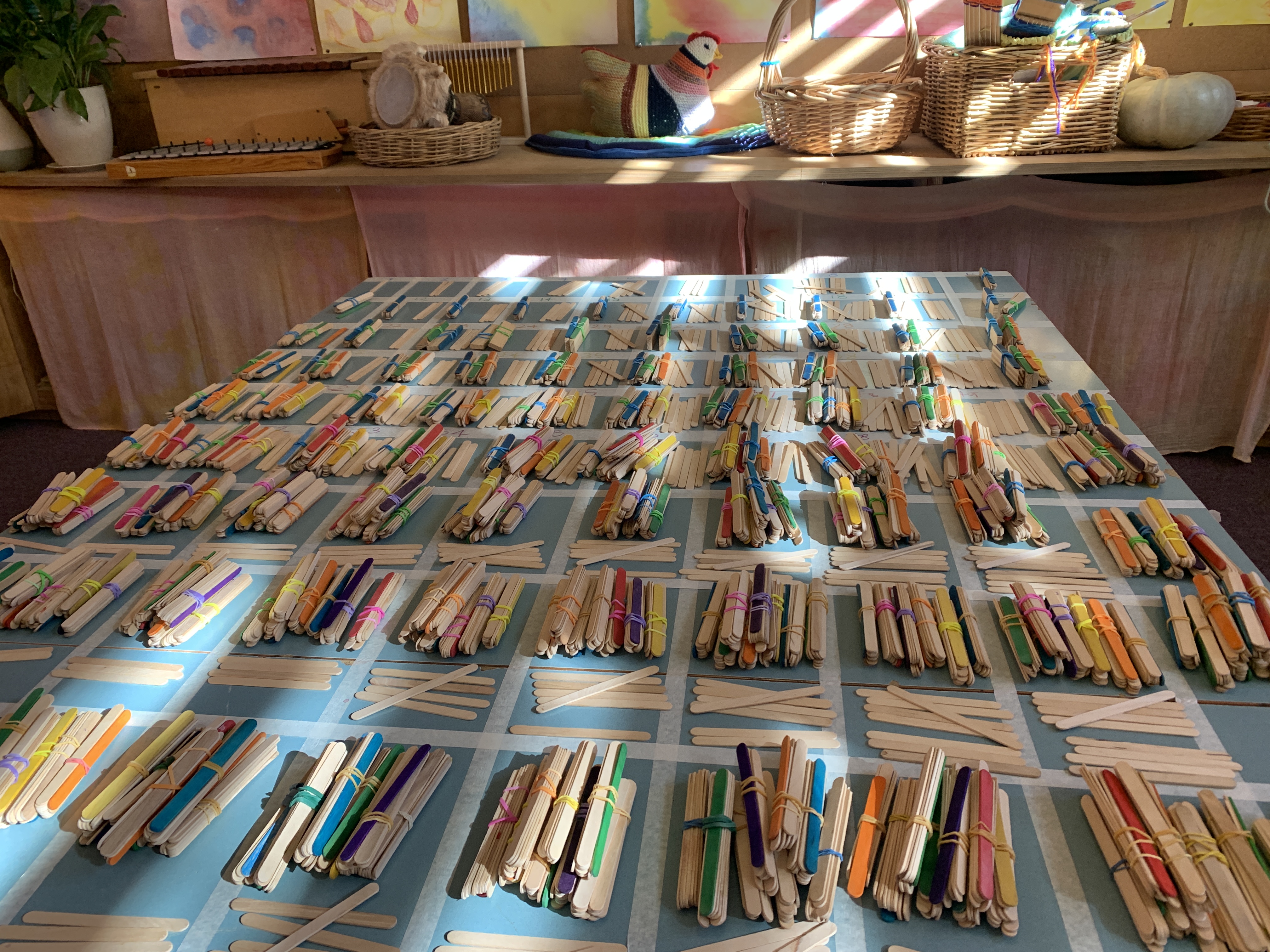 Class 1 Discovers Big Numbers