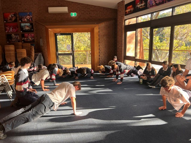Year 12 Push Up Challenge