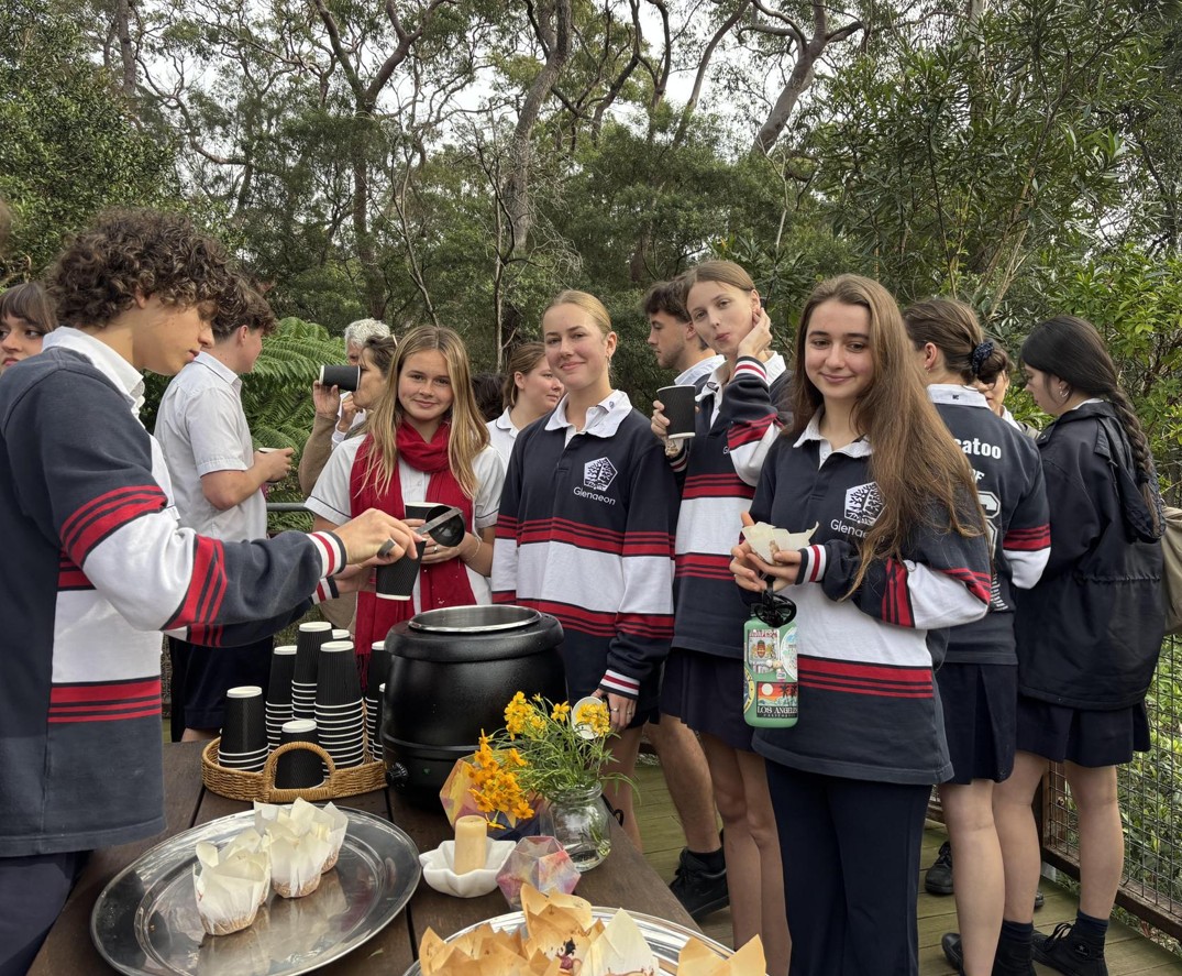 Year 12 and Parents Enjoy a Winter Inspired Morning Tea