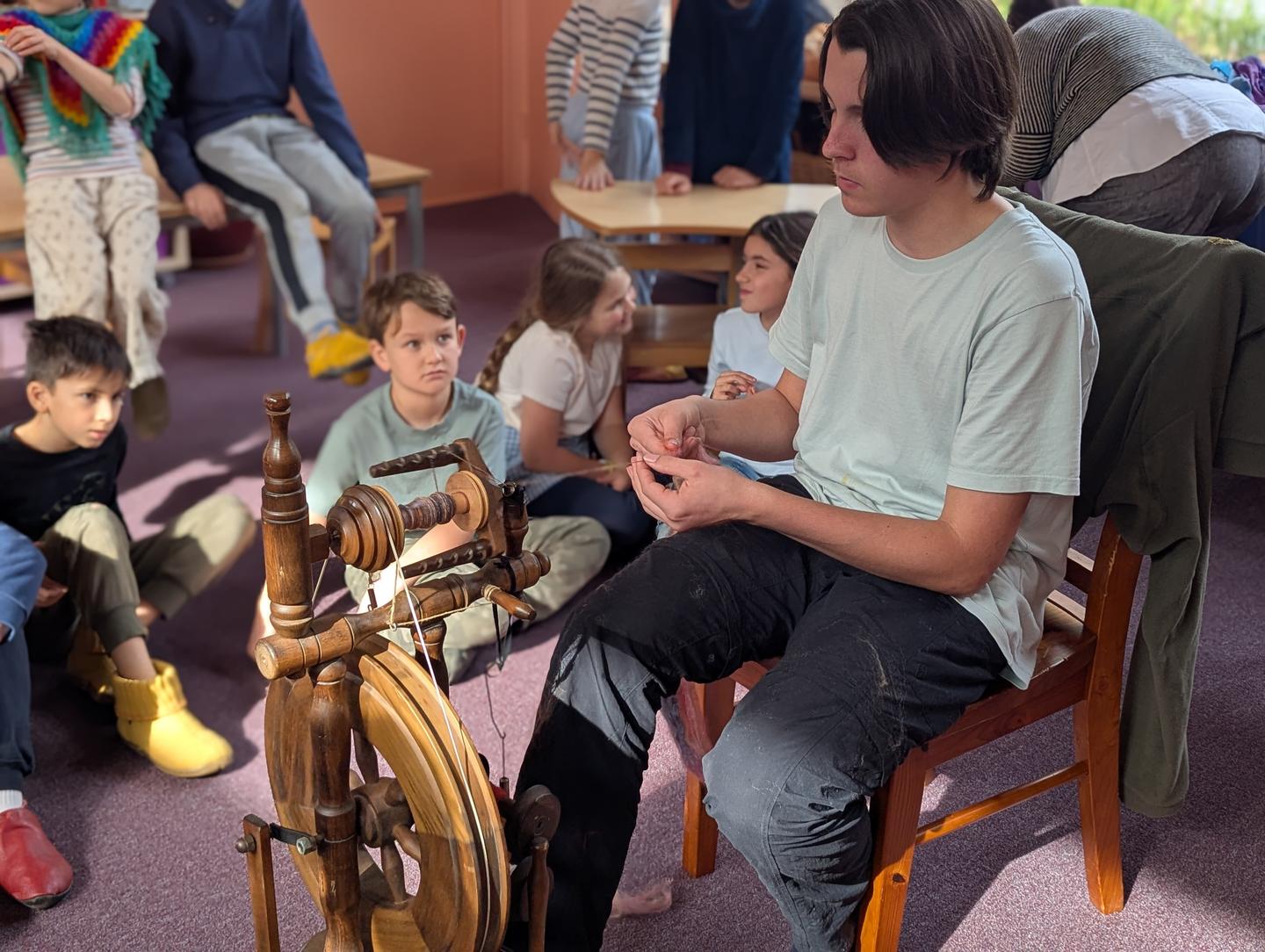 Spinning with Jasper