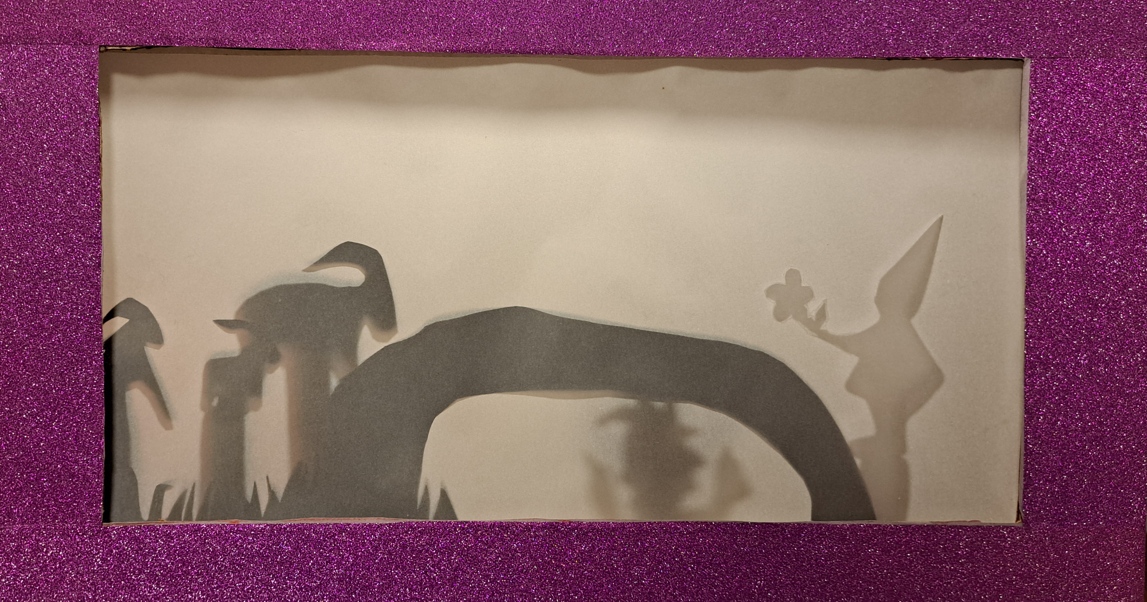 Shadow puppets in Playgroup
