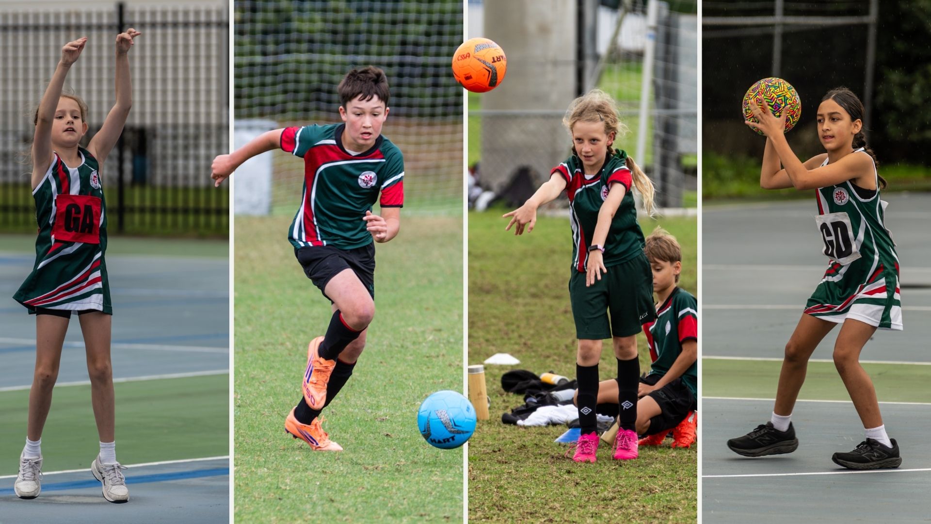 Primary Netball and Football teams take on the Zone Gala Day