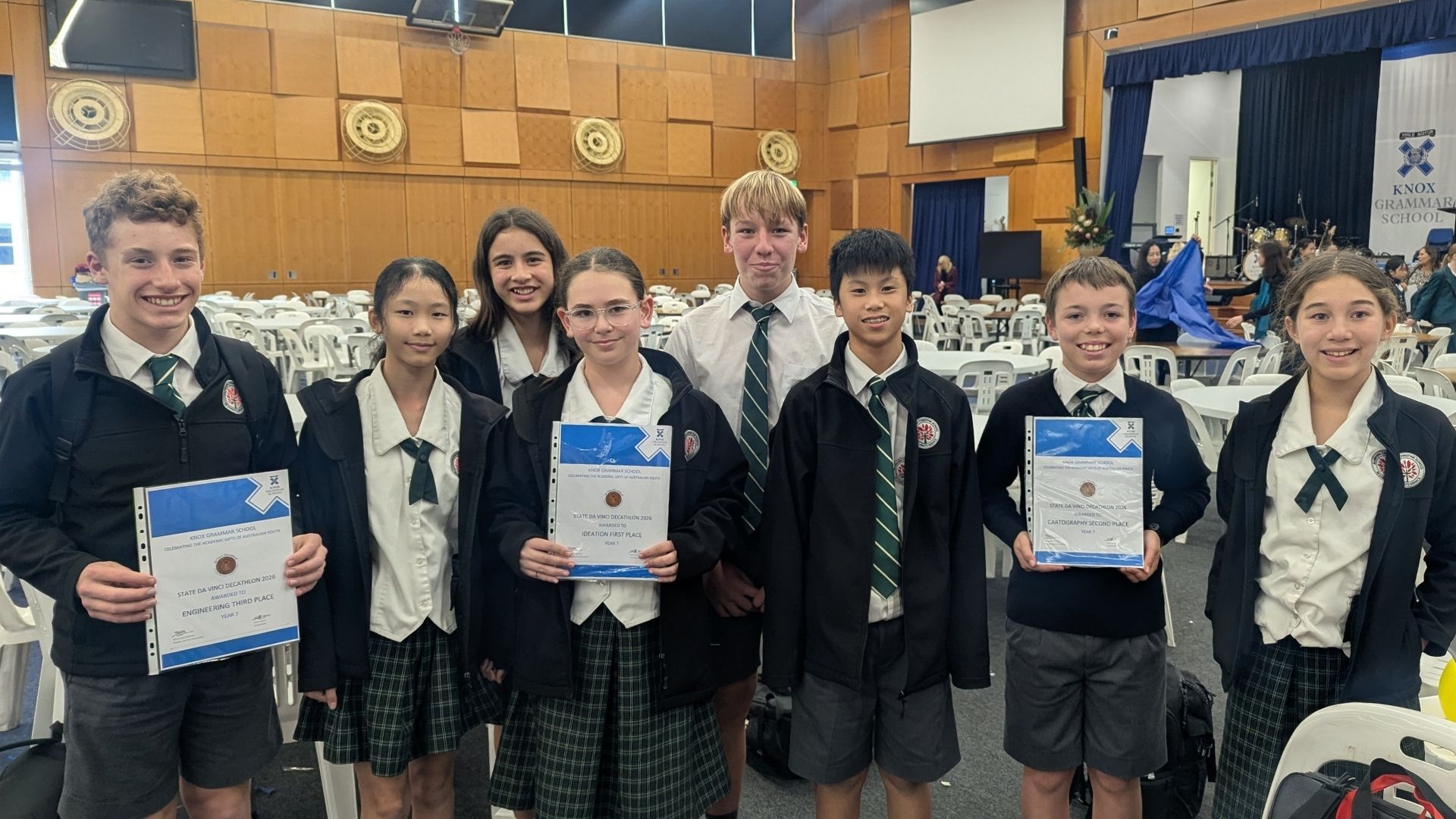 An incredible achievement for our Year 7 da Vinci Decathlon team!