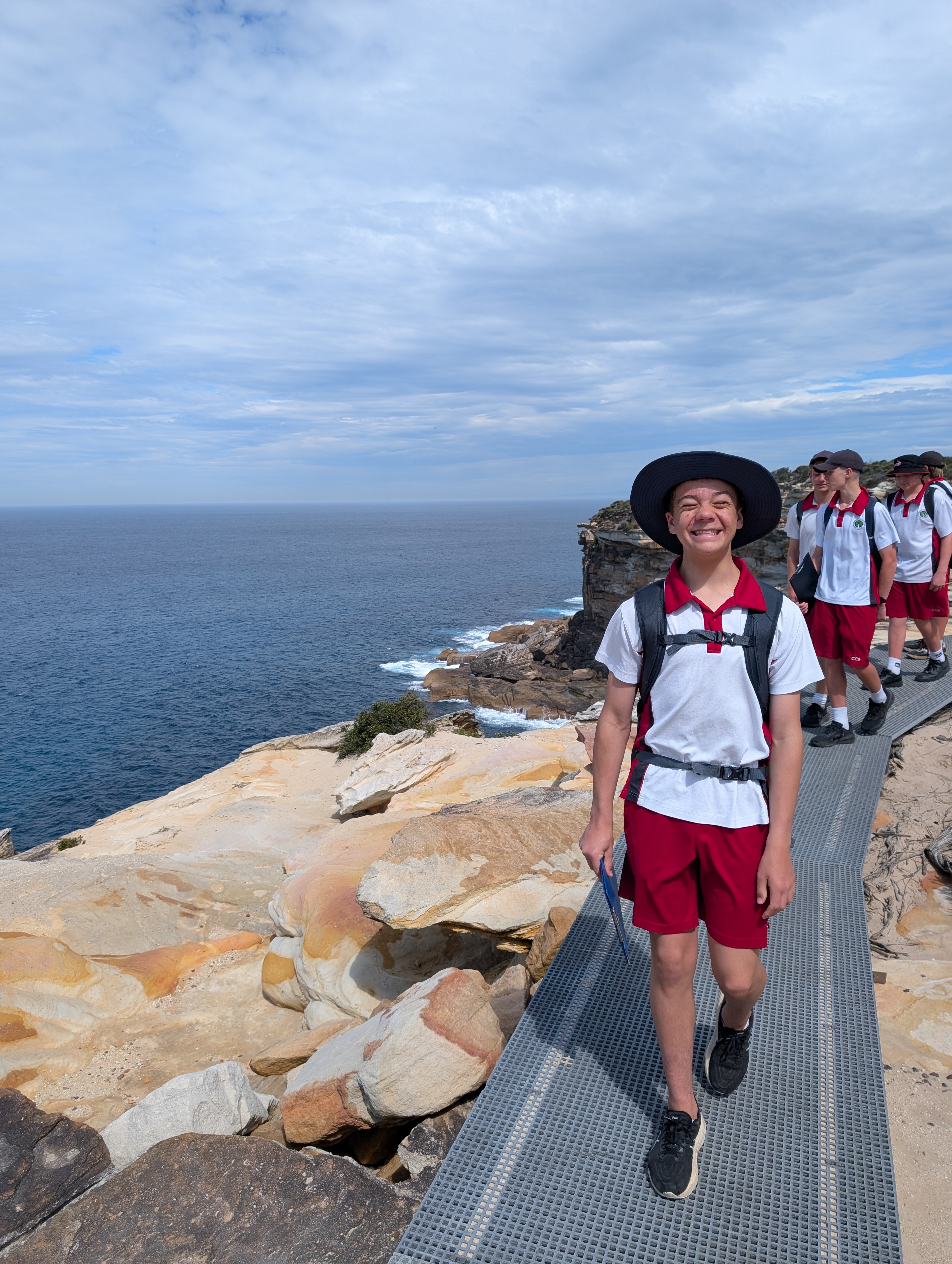 Fieldwork activities at Wattamolla