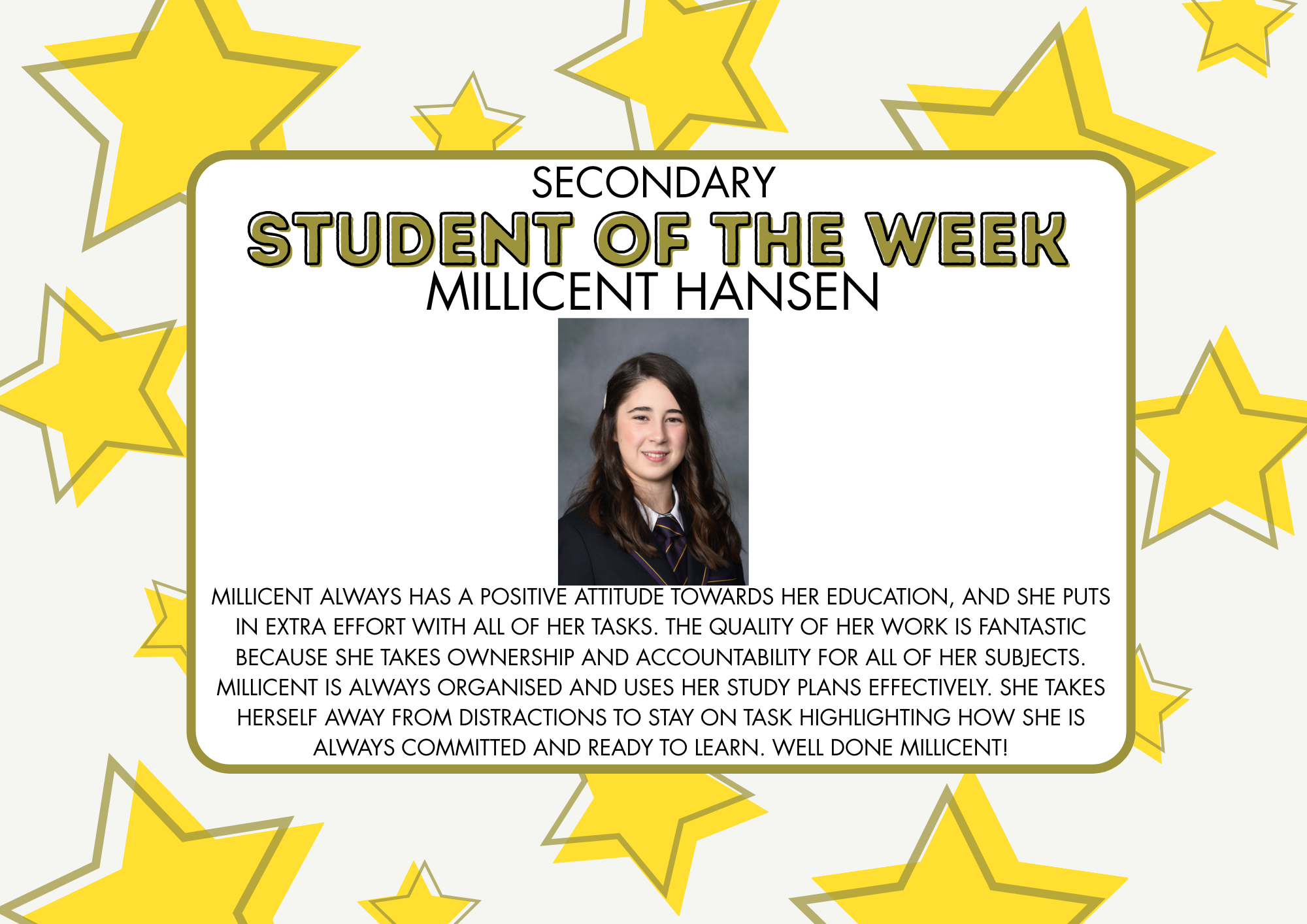 Millicent SOTW.png