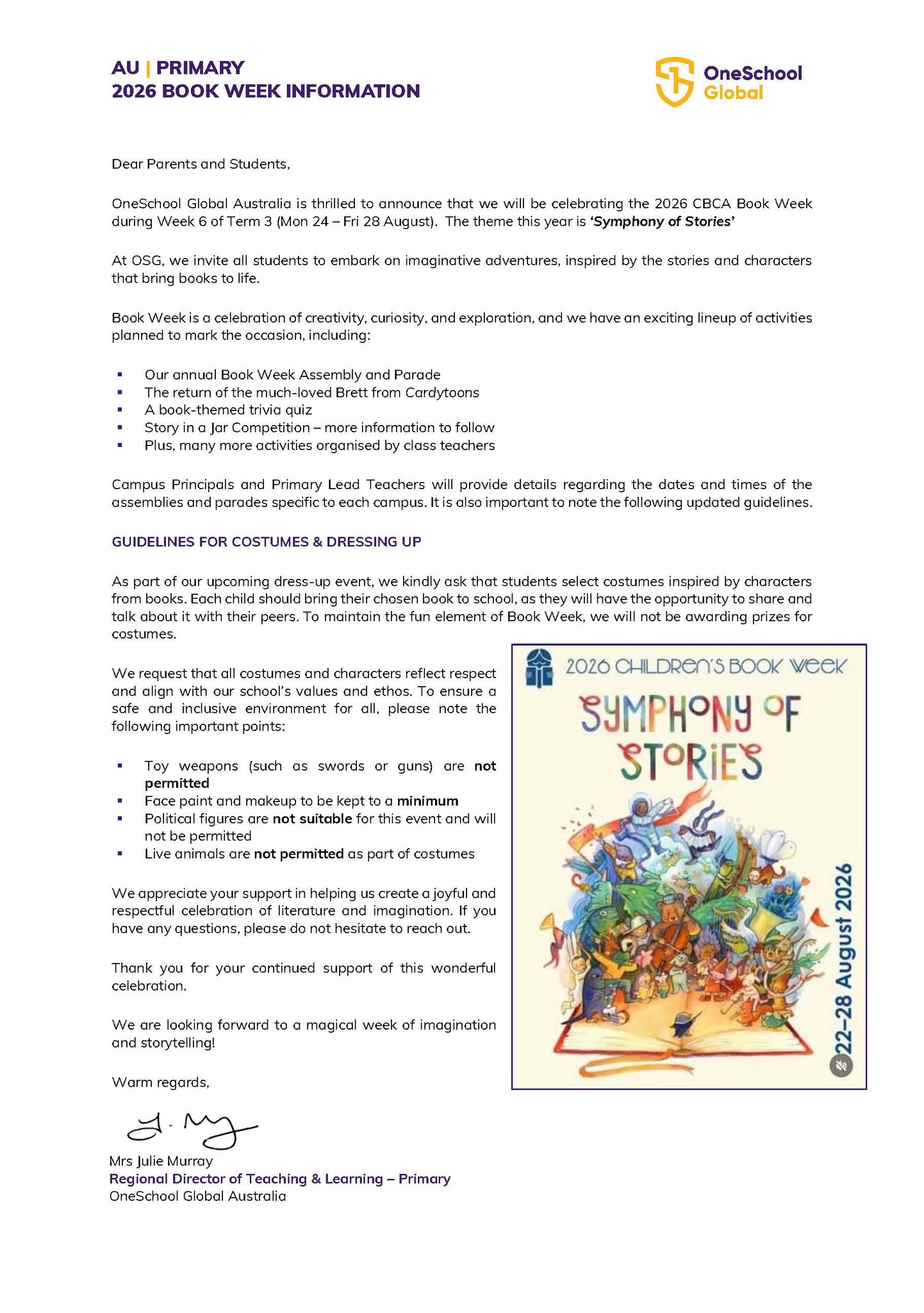 2026 Primary Book Week - Parent Information.jpg