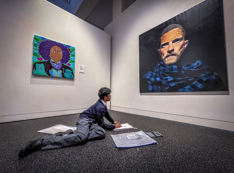 Year 7 Explores Portraiture at the Archibald Prize