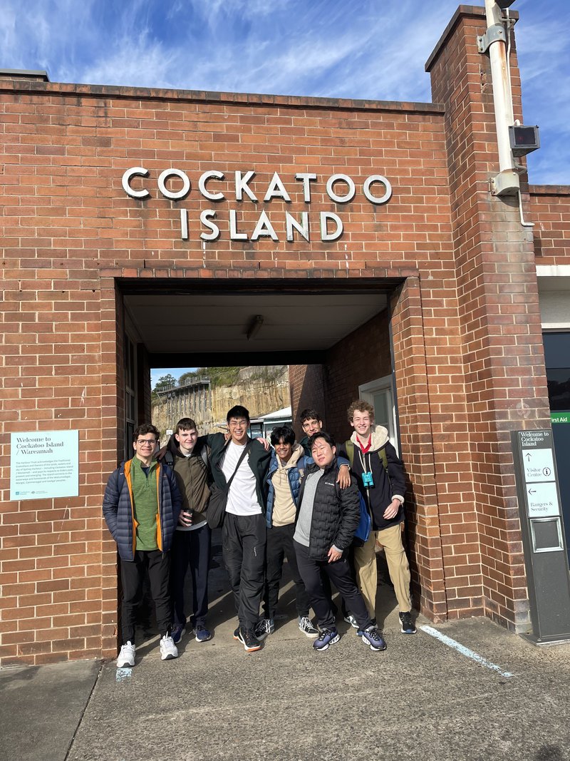 Year 11 Visual Arts Students Seek Inspiration on Cockatoo Island