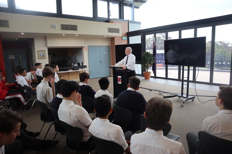 Visit from The Hon. Gregory Donnelly, MLC