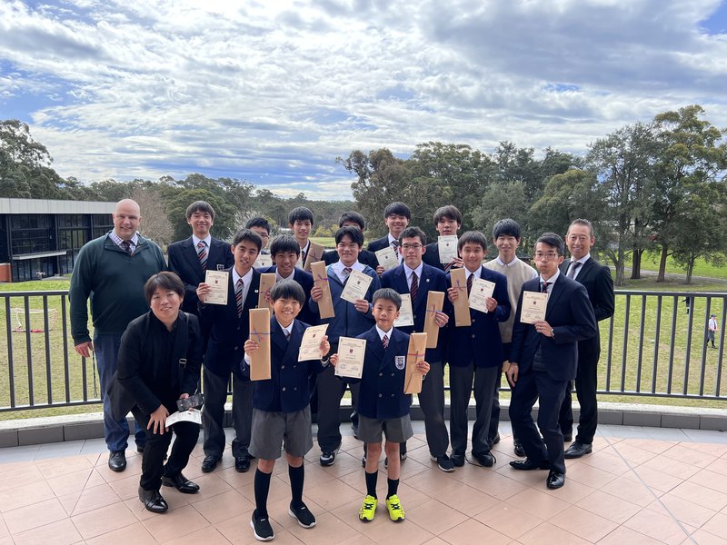 Japanese exchange students visit Redfield College