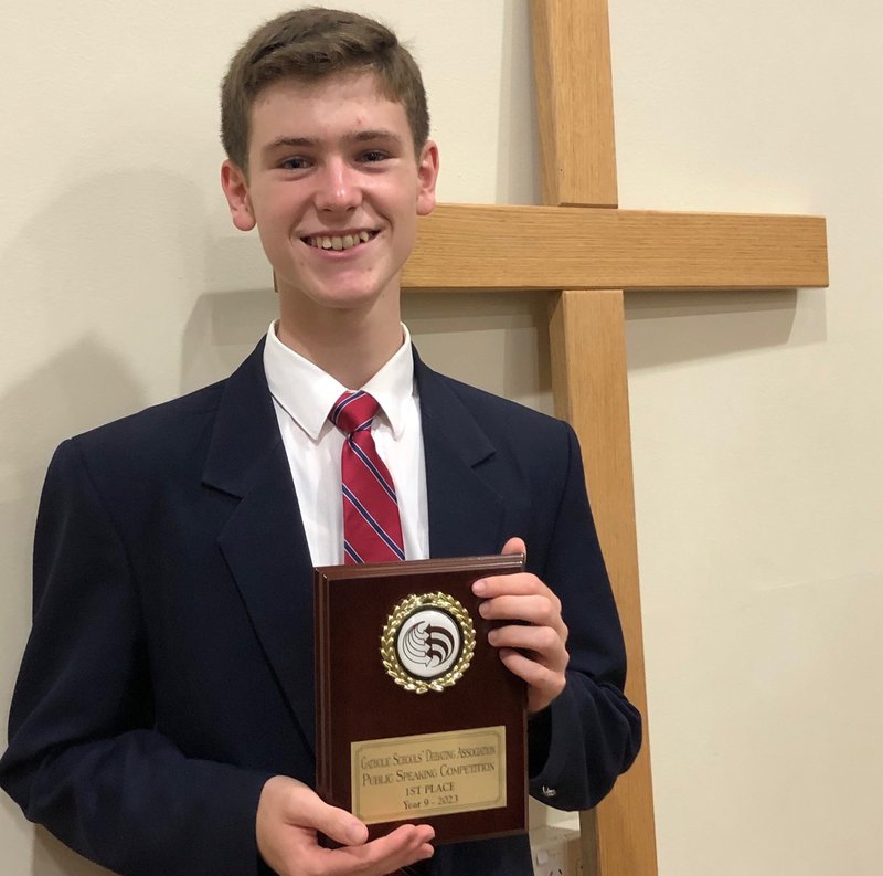 Chris F wins the CSA public speaking competition