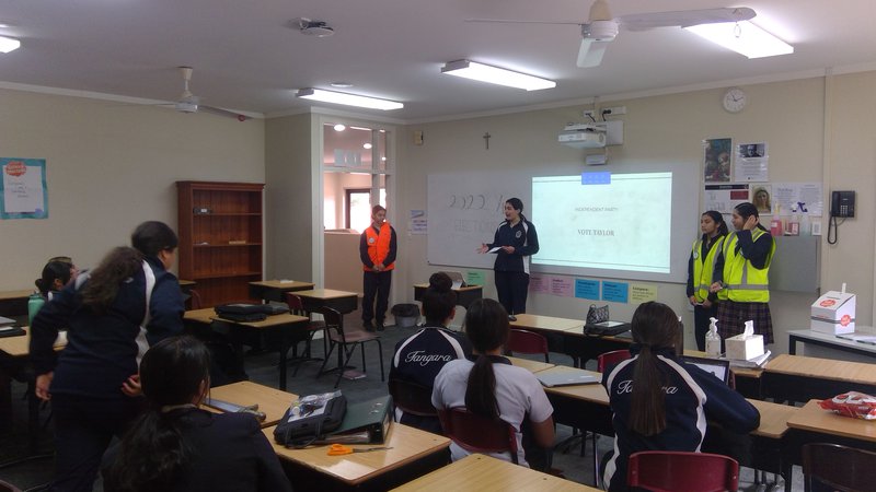 Year 10 Commerce Mock Election