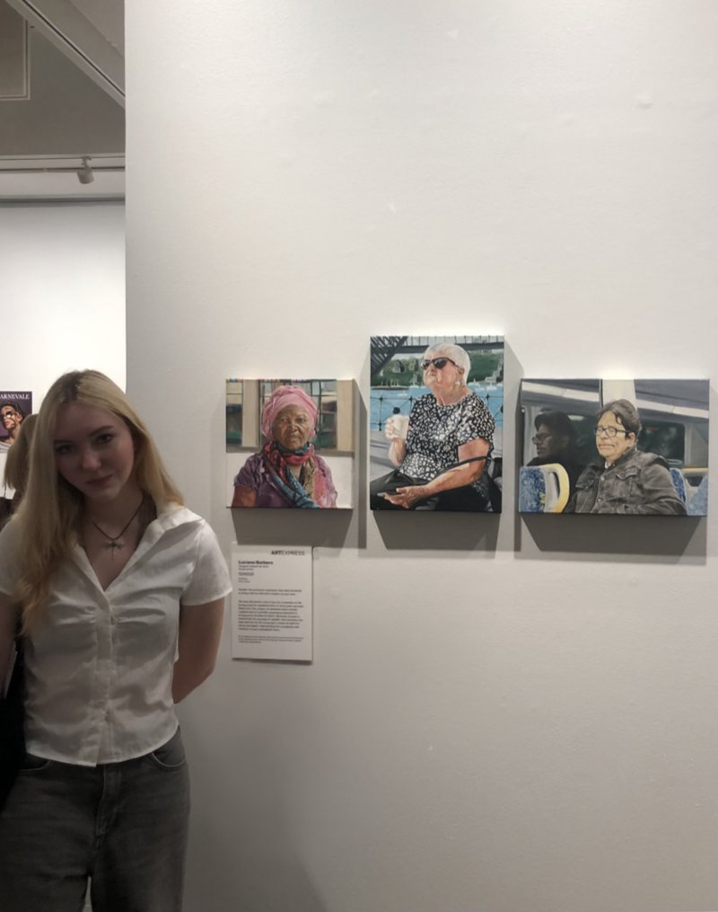 Lucianna's work selected for Art Express 2025