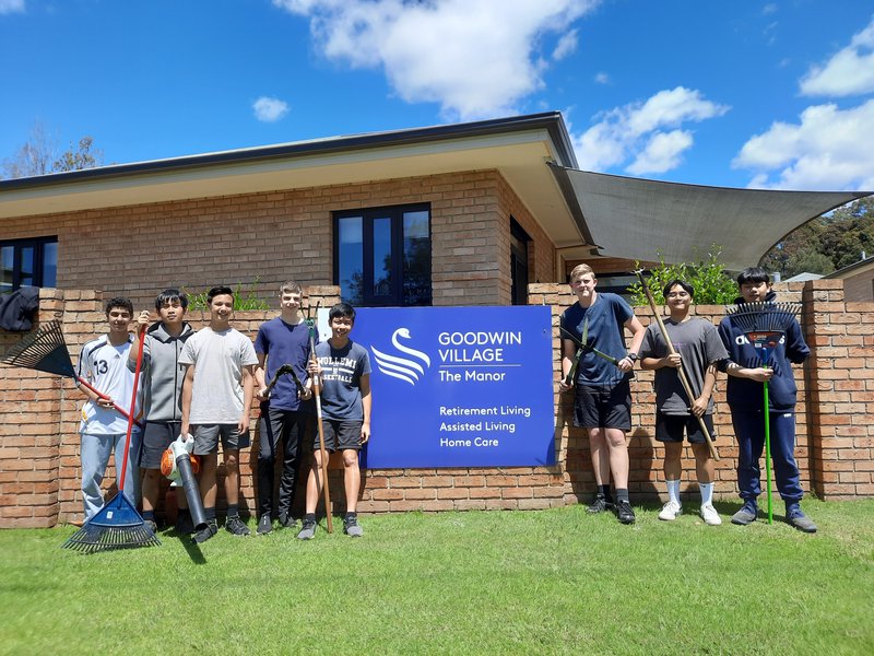 Year 10 Service Project at The Manor Retirement Village