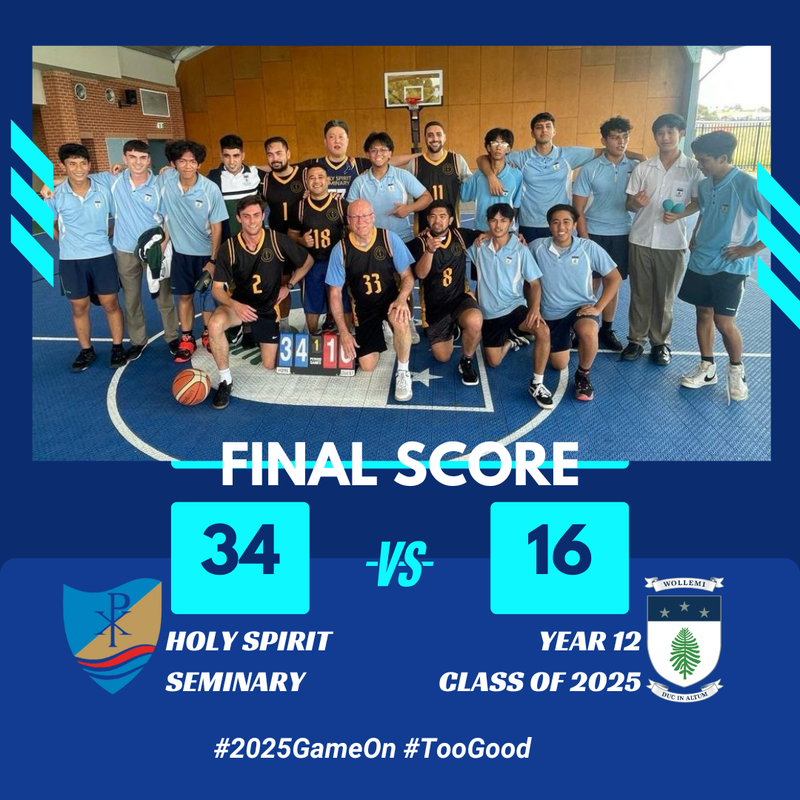Basketball Match  Priests vs Year 12s
