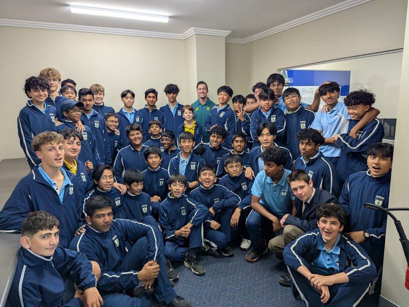Olympian Inspires Year 9 Students