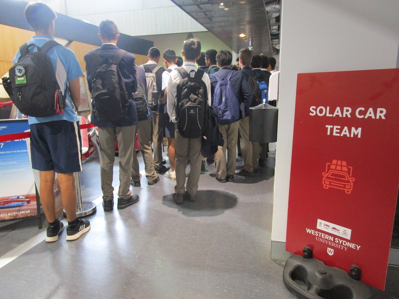 Year 11 WSU Solar Car Experience